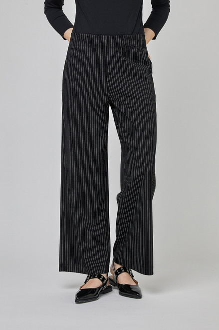 Uchuu Black Striped Trousers