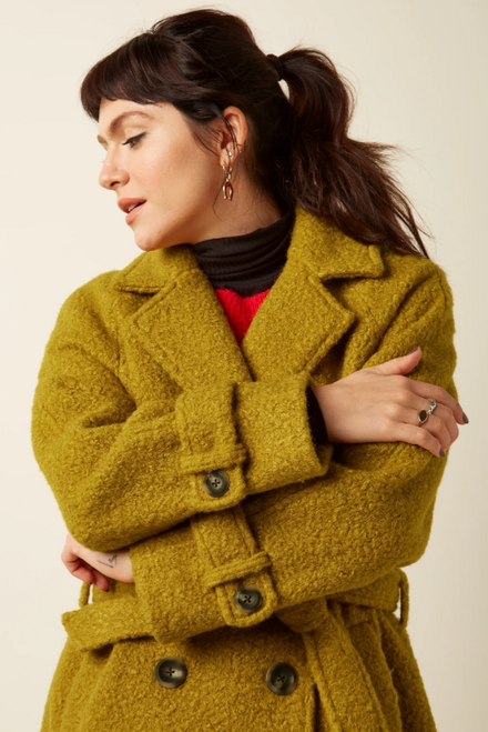 King Louie Maura Yellow Coat King Louie Maura Yellow Coat