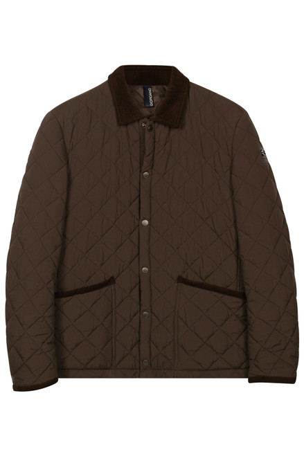 Giordano Palermo Dark Brown Light Padded Short Coat