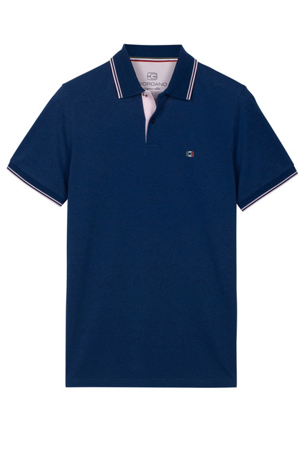 Giordano Nico Signature Ink Blue Polo