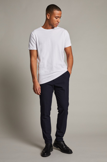 Matinique Jermalink White Cotton Stretch T-Shirt