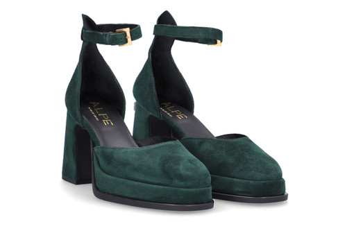 Alpe Forest Green Suede Shoe