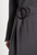 Ana Alcazar Grey Midi Long Sleeve Dress with Belt