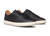 Clae Mens Deane Black Milled Leather Sneaker