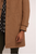 Guide London Tan Wool Blend Overcoat