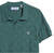 PENGUIN JACQUARD JOHNNY COLLAR SHORT SLEEVE POLO SWEATER IN SEA PINE