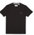 PENGUIN PIN POINT EMBROIDERED LOGO ORGANIC COTTON T-SHIRT IN TRUE BLACK