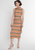 Ana Alcazar Zig Zag Knitted Midi Dress