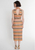 Ana Alcazar Zig Zag Knitted Midi Dress