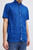 Casual Friday Anton Mazarine Blue Short Sleeve Linen Shirt