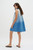 MEW Malo Blue Dip Die Shirt Dress