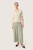 Soaked Lidya White with Shadow Stripe Knitted Top