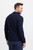 FQ1924 Kyle Navy Half Zip Lambswool Knit