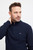 FQ1924 Kyle Navy Half Zip Lambswool Knit