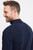 FQ1924 Kyle Navy Half Zip Lambswool Knit
