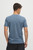 Casual Friday Thor Dusk Blue Micro Striped T Shirt