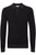 Casual Friday Karl Dark Navy Cotton Two Tone Knit