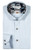Giordano Brighton Light Blue Herringbone with Contrast Shirt