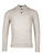 Thomas Maine Light Grey Cashmere/Wool Mix 1/2 Zip/Button Pullover