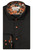Giordano Maggiore Black Fine Twill Cotton Shirt
