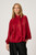 MEW Estelle Burgundy Scarf Blouse