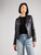 Oakwood Eddie Black Star Biker Jacket