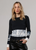 Religion White/Black Shade Top