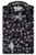 Giordano Maggiore Long Sleeve Navy Linen Look Flower Print Shirt