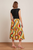King Louie Harvest Yellow Judy Midi Skirt