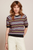 King Louie Black Zig Zag Cotton Faye Top
