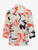 Brax Vicki Print Watermelon Linen Shirt