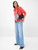Brax Celina Cranberry Cotton Modal Mix Blouse