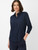 Brax Celina Navy Cotton/Modal Mix Blouse