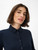 Brax Celina Navy Cotton/Modal Mix Blouse