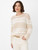 Brax Liz Eggshell Cotton Knitted Jumper