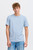 Casual Friday Thor Micro Striped Light Blue T-Shirt