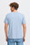 Casual Friday Thor Micro Striped Light Blue T-Shirt