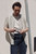 Casual Friday Isak Green Striped Linen Mix Short Sleeve Shirt