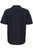 Casual Friday Rider Dark Navy Checked Relaxed Fair Short Sleeve Shirt