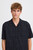 Casual Friday Rider Dark Navy Checked Relaxed Fair Short Sleeve Shirt