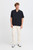 Casual Friday Rider Dark Navy Checked Relaxed Fair Short Sleeve Shirt