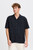 Casual Friday Rider Dark Navy Checked Relaxed Fair Short Sleeve Shirt