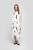 Uchuu Milk/Black Sleeveless Printed Asymmetrical Dress