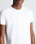 REMUS UOMO Tapered Fit White Cotton-Stretch T-Shirt