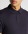 REMUS UOMO Relaxed Fit Navy Tencel Polo