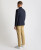 REMUS UOMO Navy Slim Fit Stretch Jacket