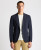 REMUS UOMO Navy Slim Fit Stretch Jacket