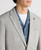 REMUS UOMO Antoni Light Grey Slim Fit Jersey Stretch Blazer