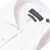 Guide London Classic White Shirt with Sky  Blue Buttons