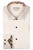 Giordano White Maggiore Semi Cutaway Collar Long Sleeve Shirt